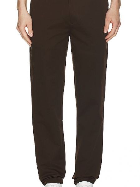 Pantalon chino Quiet Golf marron