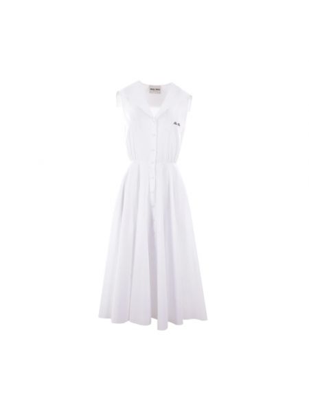 Sukienka Miu Miu biała