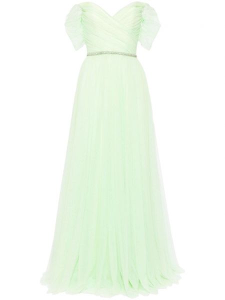 Вечерна рокля Jenny Packham зелено