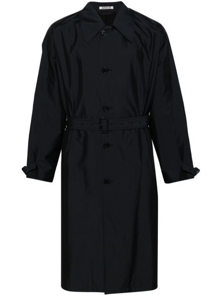 Manteau ceinturé Auralee noir