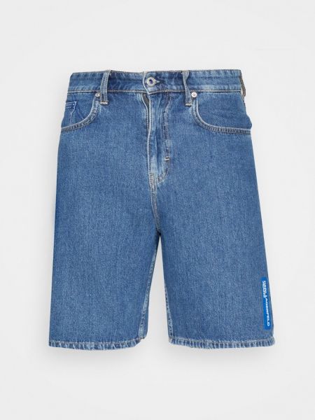 Szorty jeansowe Karl Lagerfeld Jeans niebieskie