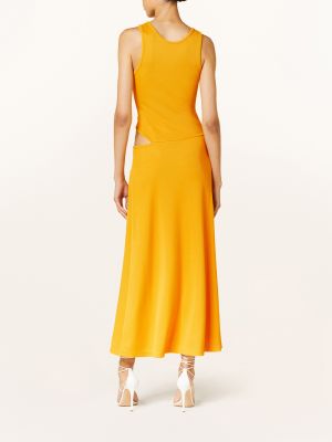 Dlouhé šaty Christopher Esber žluté