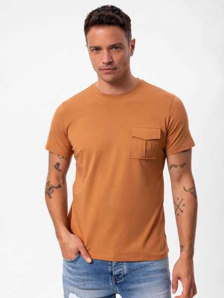 T-shirt Anou Anou marrone