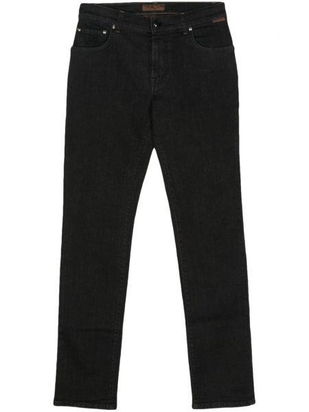Straight jeans Corneliani schwarz