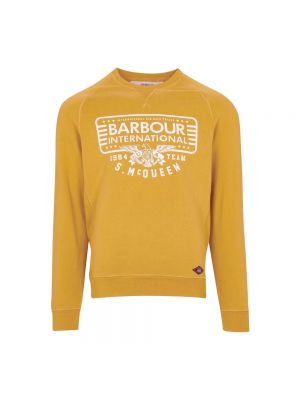 Retro sweatshirt Barbour gelb
