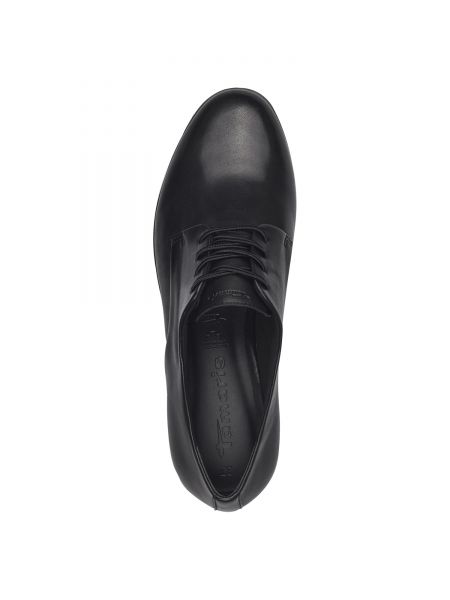 Pantofi cu șireturi Tamaris negru