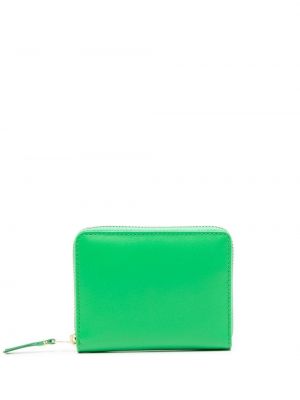 Portofel cu fermoar Comme Des Garçons Wallet verde