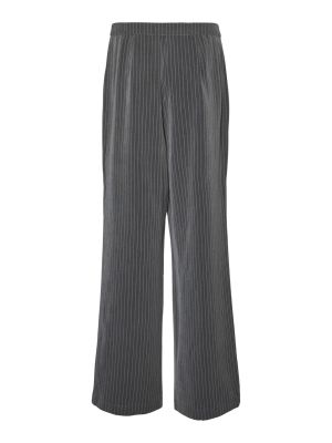 Широки панталони тип „марлен“ Vero Moda сиво