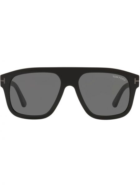 Oversize saulesbrilles Tom Ford Eyewear melns