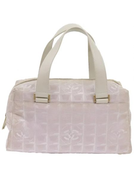 Retro stofftasche mit taschen Chanel Vintage pink