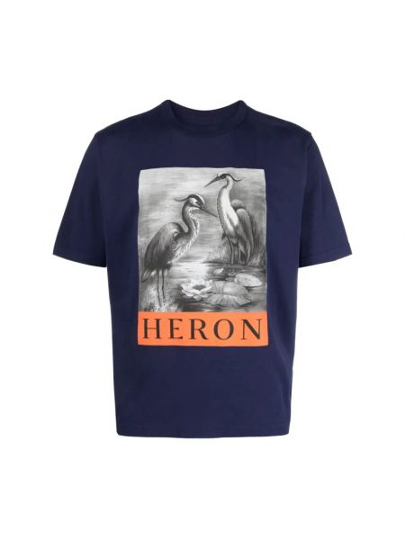 Koszulka Heron Preston niebieska