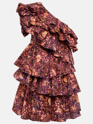 Mustriline puuvillased kleit Ulla Johnson