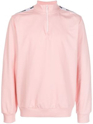 Blixtlås tröja Moschino rosa