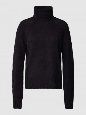 Dzianinowy sweter Vero Moda czarny