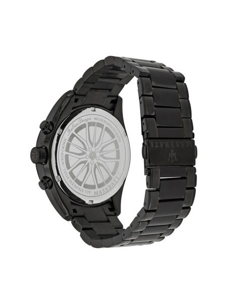 Armbanduhr aus edelstahl Maserati schwarz