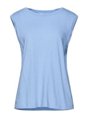 Camiseta de algodón de estrellas Michael Stars azul