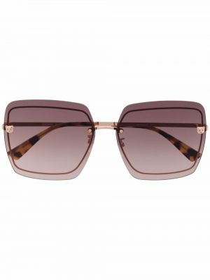 Gafas de sol oversized Moschino Eyewear marrón
