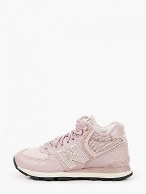 Высокие кроссовки New Balance, розовые
