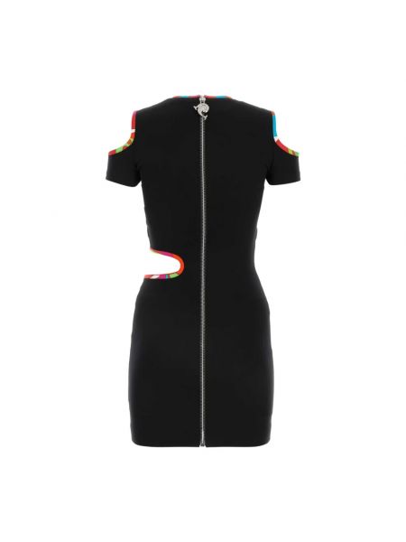 Mini vestido de nailon Emilio Pucci negro