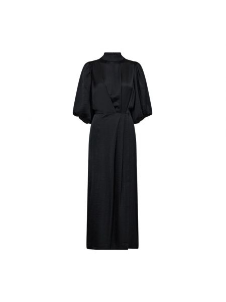 Czarna sukienka długa Co'couture