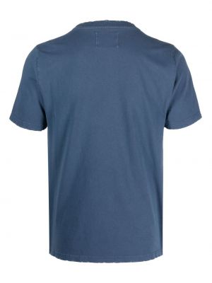 Bavlnené tričko Autry modrá