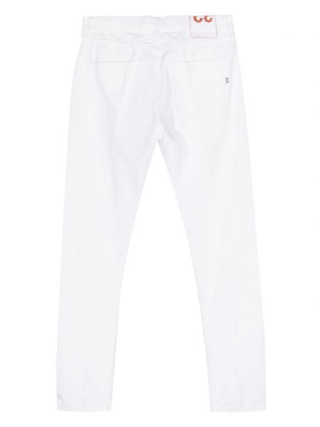 Jeans mit schmalen beinen mit print Dondup weiß