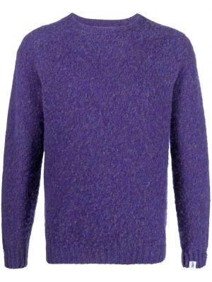 Vuneni džemper s okruglim izrezom Mackintosh ljubičasta