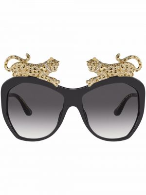 Leopard briller Dolce & Gabbana Eyewear svart