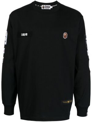 Långärmad t-shirt A Bathing Ape® svart