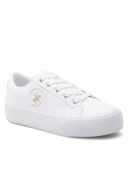 Sneakers Beverly Hills Polo Club λευκό