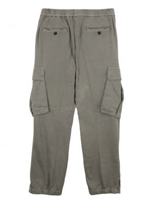 Bavlněné kalhoty Barena šedé