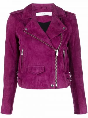 Байкерская куртка Iro, фиолетовый