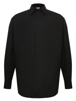 Черная хлопковая рубашка Vetements