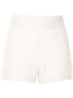 Pantalones cortos de cintura alta de punto Onefifteen blanco