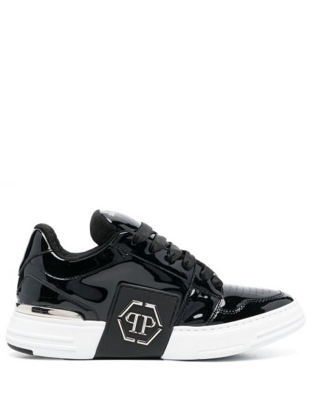 Sokak giyimi sneaker Philipp Plein siyah