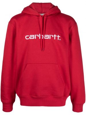 Hoodie Carhartt Wip röd