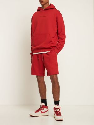 Shorts en coton Nike rouge
