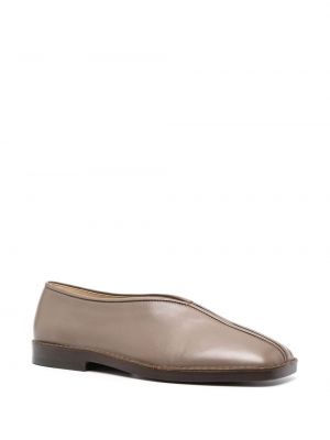 Loafer-kingad Lemaire pruun