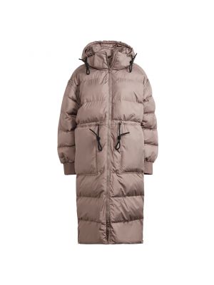 Zimný kabát Adidas By Stella Mccartney hnedá