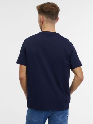 Koszulka Armani Exchange niebieska