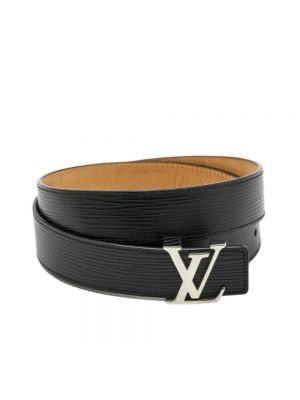 Pasek skórzany Louis Vuitton Vintage czarny
