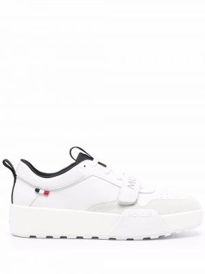 Sneakers con stampa Moncler bianco