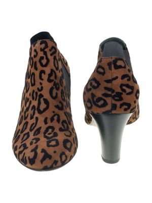Botas de agua con estampado leopardo Gabor marrón