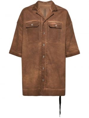 Marškiniai Rick Owens Drkshdw ruda