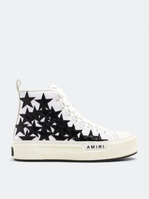 Кроссовки со звездочками Amiri белые