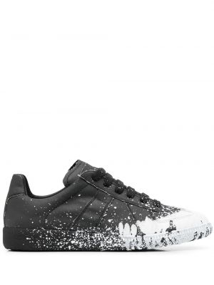 Trykt sneakers Maison Margiela svart