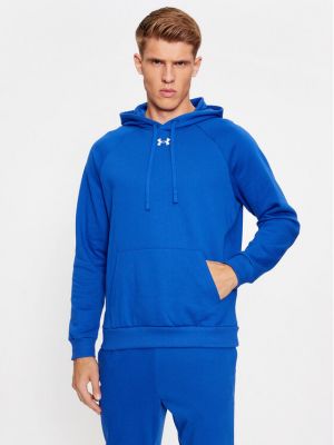 Laza szabású fleece pulóver Under Armour kék