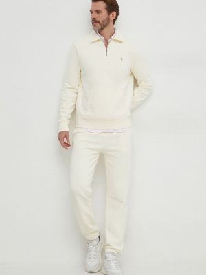 Spodnie sportowe Polo Ralph Lauren beżowe