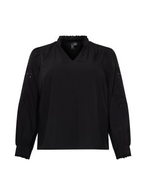 Блуза Vero Moda Curve черно