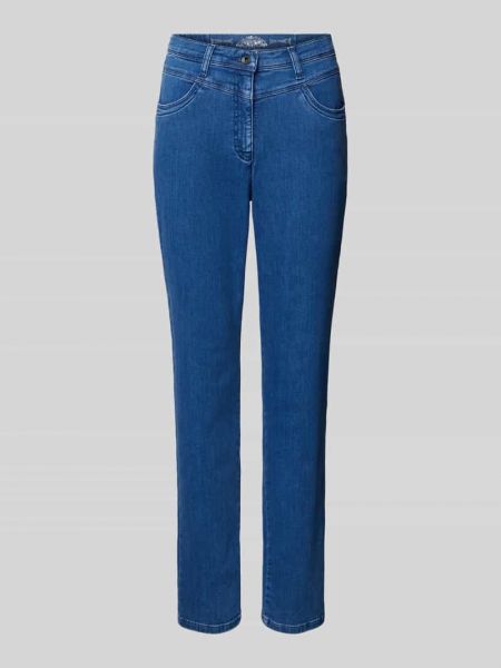 Proste jeansy Raphaela By Brax niebieskie